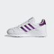 6. Buty damskie Adidas Originals ZX 500 Cloud White/Shock Purple - G55663
