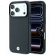 Etui BMW Kevlar Metal Logo MagSafe na iPhone 18 Pro / 17 Pro - grafitowe