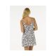 6. Sukienka RIP CURL Las Dalias Mini Dress granatowy
