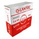 Q-LANTEC Kabel S/FTP kat.6A, sieciowy, skrętka, LSOH, Dca 4x2x23 AWG, 10Gb/s, szary, 100m (KIS6ALSOH100DQ)