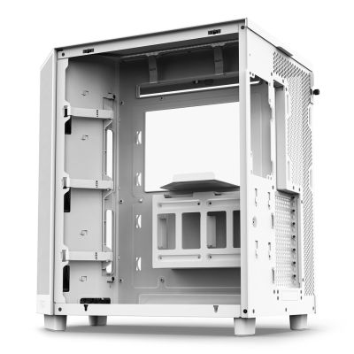 15. NZXT OBUDOWA KOMPUTEROWA NZXT OBUDOWA H6 FLOW MIDI TOWER Z OKNEM BIAŁA