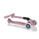 4. Hulajnoga 3-kołowa Globber Foldable Lights ECOlogic Berry 692-510