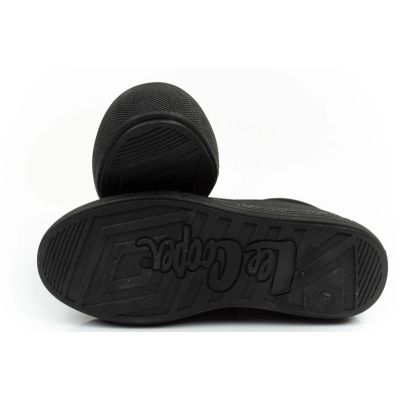 9. Lee Cooper buty sportowe damskie trampki modne czarne wygodne