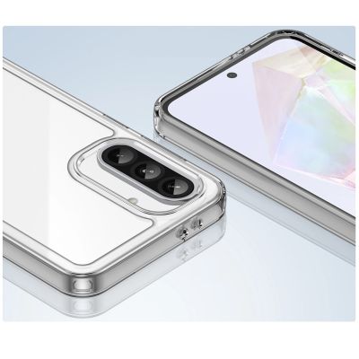 6. Etui Outer Space Case do Samsung Galaxy A26 pokrowiec z elastyczną ramką  - przezroczyste
