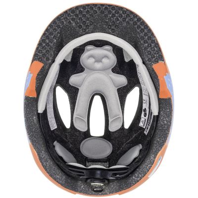 2. Kask rowerowy dziecięcy uvex oyo style monster papaya matt 50-54
