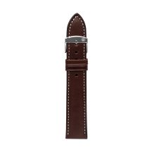 Pasek skórzany Zeppelin brązowy 22 mm