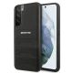 Etui AMG Leather Debossed Lines na Samsung Galaxy S22+ - czarne
