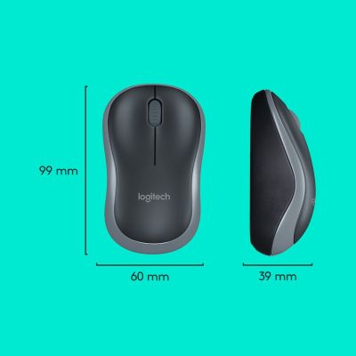 2. Klawiatura membranowa Logitech MK270 920-004508 (USB (Radio 2.4 GHz); kolor czarny)