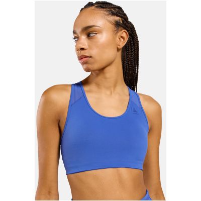 2. Biustonosz sportowy damski Odlo MEDIUM SUPPORT Sport bra niebieski