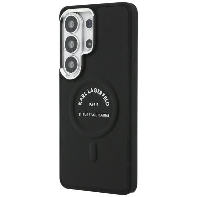 2. Etui Karl Lagerfeld Embossed Ring RSG Logo MagSafe na Samsung Galaxy S26 Ultra - czarne