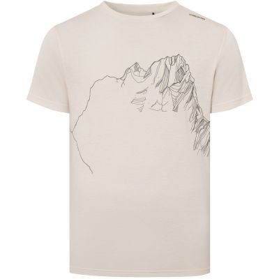T-shirt męski VIKING Morain Man Bamboo beżowy