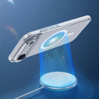 4. Etui Dux Ducis Clin Mag na iPhone 17 Air kompatybilne z MagSafe - przezroczyste