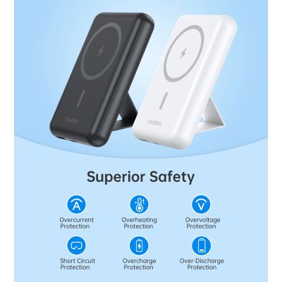 9. Powerbank Choetech B662 bezprzewodowy MagSafe 5000mAh - czarny