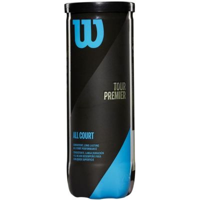 2. Piłki do tenisa ziemnego Wilson Tour Premier All Court 3 szt WRT109400