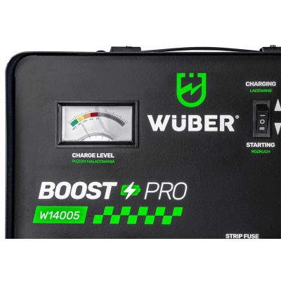 11. Prostownik akumulatorowy z rozruchem 40A 12V/24V W14005 WUBER