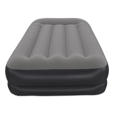 6. Bestway 671BT dmuchany materac Pojedynczy materac Czarny, Szary Unisex