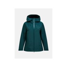 Kurtka damska PEAK PERFORMANCE W Treeline Hipe 2.5L Shell Jacket kolor zielony