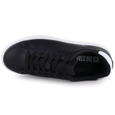 3. Półbuty sportowe męskie ekoskóra czarne Big Star TT174332