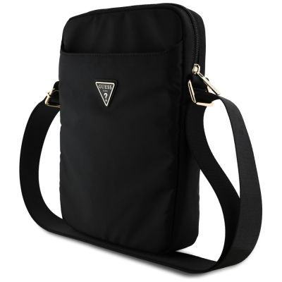 2. Torba Guess Nylon Triangle Logo na tablet 10" - czarna