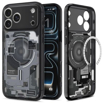 2. Etui Spigen Ultra Hybrid MagSafe Zero One na iPhone 18 Pro / 17 Pro - czarne