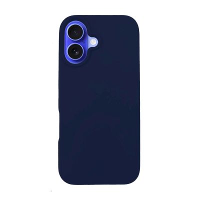 3. Etui 3mk Silicone Case na iPhone 16 Plus - granatowe