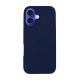 3. Etui 3mk Silicone Case na iPhone 16 Plus - granatowe