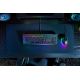 Razer BlackWidow V4 X. Tastatur Formfaktor: Volle Größe (100%), Geräteschnittstelle: USB, Tastatur-Switch: Mechanischer Switch. Typ der Hintergrundbeleuchtung: RGB-LED. Empfohlene Nutzung: Gaming. Produktfarbe: Schwarz