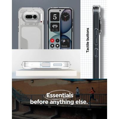 9. Etui Spigen Ultra Hybrid na Nothing Phone 4A - przezroczyste