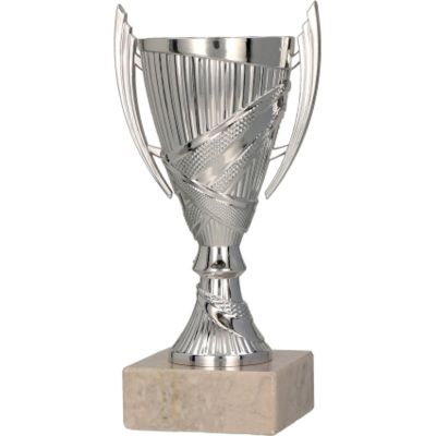 3. Puchar plastikowy srebrny 9082/S