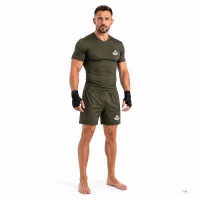 3. Koszulka kompresyjna męska ARMY GREEN COMBATWEAR | DBX Bushido