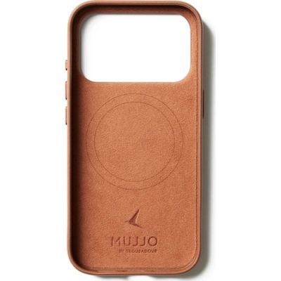 10. Etui skórzane do iPhone 17 Pro Tan Mujjo