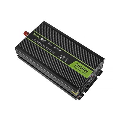 2. GREEN CELL PRZETWORNICA INV10 12V-230V 2000W/4000W MODYFIKOWANA SINUSOIDA