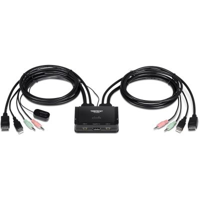 2. Trendnet TK-220DPI przełącznik KVM Czarny
