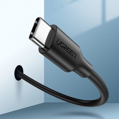 4. Kabel Ugreen US287 60117 USB-A / USB-C 3A 1.5m - czarny