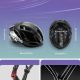 2. Kask rowerowy Rockbros TS-42 lekki 58-62 cm - czarny