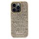 3. Etui Guess Disco Metal Script na iPhone 14 Pro Max - złote