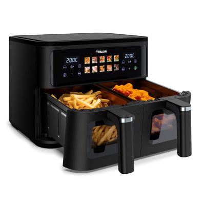 2. Tristar FR-9075 frytkownica Podwójny 9 l Autonomiczny 2500 W Frytkownica na gorące powietrze Czarny