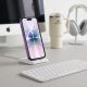5. Etui Tech-Protect MagFlex na iPhone 17 - przezroczysto-fioletowe