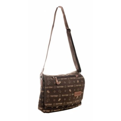 3. Torba sportowa na ramię WEEKENDER TOP TEN brązowa