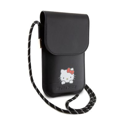 3. Torebka Hello Kitty Leather Daydreaming Cord - czarna