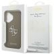 8. Etui Guess Grained Big 4G Classic Logo na iPhone 17 - brązowe