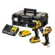 DEWALT.ZESTAW COMBO 18V DCK2060L2T (DCD778+DCF787) 2x3,0Ah TSTAK II %%%