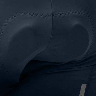 7. Spodenki rowerowe z szelkami Rockbros YDDK009 męskie krótkie z wkładką Rozmiar S - ciemnoniebieskie