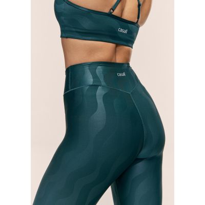 3. Legginsy treningowe damskie CASALL Heat Printed High Waist Tights kolor szary