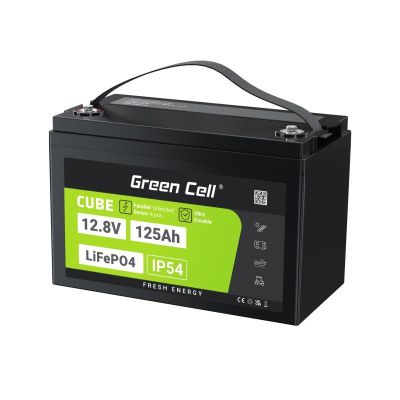 3. Green Cell CUBE Akumulator LiFePO4 125Ah 12V/12.8V 1600Wh LFPGC12V125AH