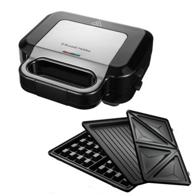 13. Russell Hobbs 26810-56 toster 750 W Czarny, Stal nierdzewna
