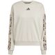 8. Bluza damska adidas Animal Print 3-Stripes French Terry Sweatshirt kremowa JM1836