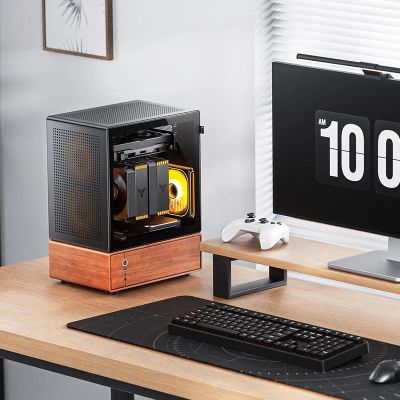 10. Obudowa PC Jonsbo T7, Midi-Tower, mATX, Szkło hartowane