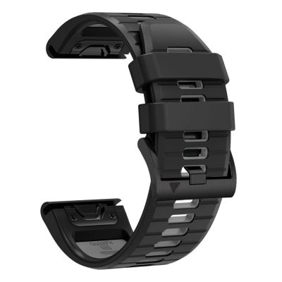 3. Pasek Tech-Protect Iconband Pro na Garmin Fenix 5X / 5X Plus / 6X / 6X Pro / 7X / 8 / 8 Pro / 9 / 9 Pro (47 mm) - czarno-szary