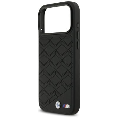 6. Etui BMW M Shape Logo MagSafe na iPhone 17 Pro Max - czarne